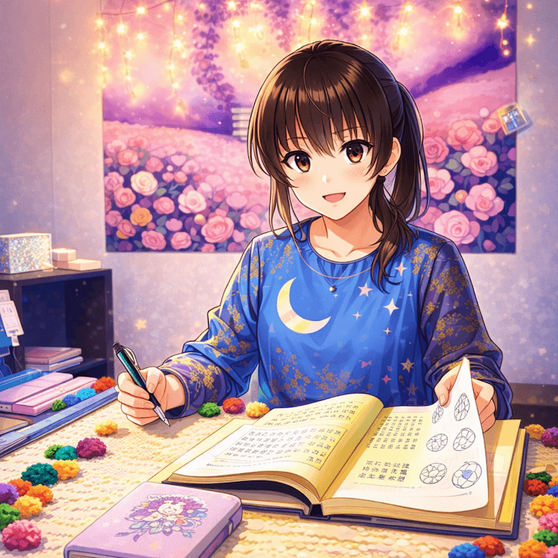 占い Lezm パープル縁・梨鶴舞
